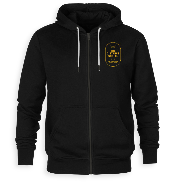 TDS-Hoodie TDS Black Zip-up Hoodie